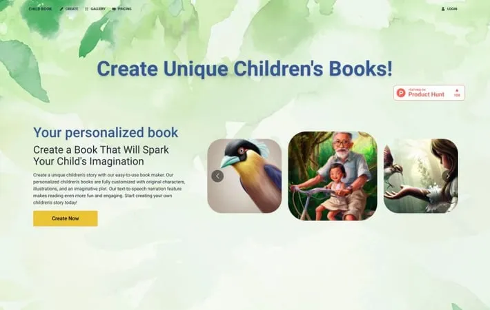 Child Book Create