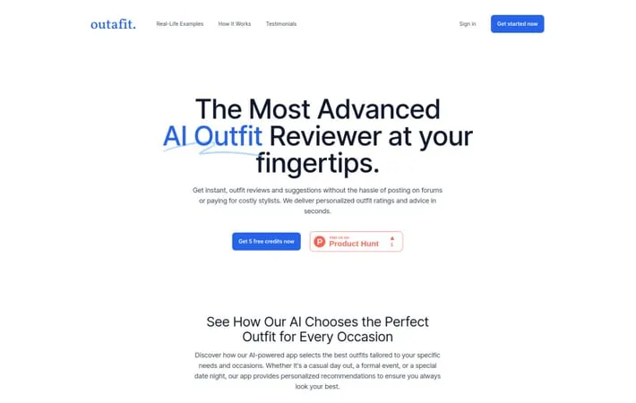 Outafit - Your AI Fashion Expert!